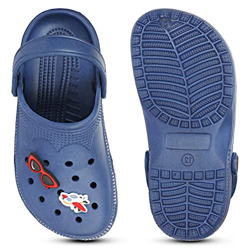 Image of MOZAFIA CHIKU Super Lightweight Cushioned Footbed EVA Sole Pull ON Washable Clogs for Kids
