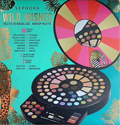 Sephora Collection Wild Wishes Limited Edition Holiday Makeup Palette 86 colors