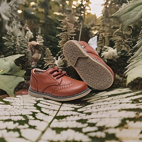 Image of Boys School Uniform Dress Shoes Casual Oxford Flats Toddler Girl Dress Shoes