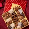 Mothers Day Chocolate Gift Basket Gourmet Holiday Snack Gift Box Idea in Keepsake Tin Mother, Mom, Women, Corporate, Food Set- Bonnie and Pop