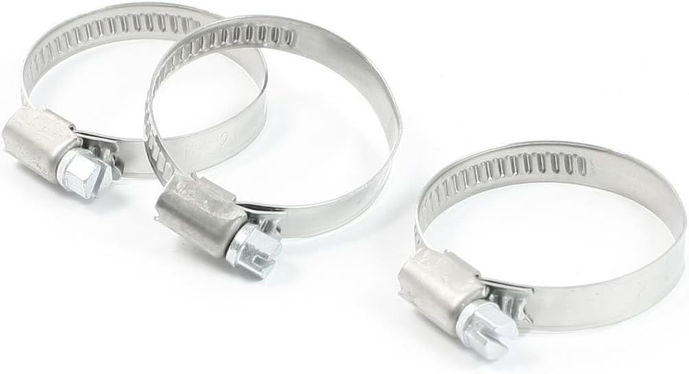 3 (Lock) Pcs Universal Hardware Parts 9mm Wide Hose Pipe Fastener 21-44mm (93ry443qf295) Clamps Hoop