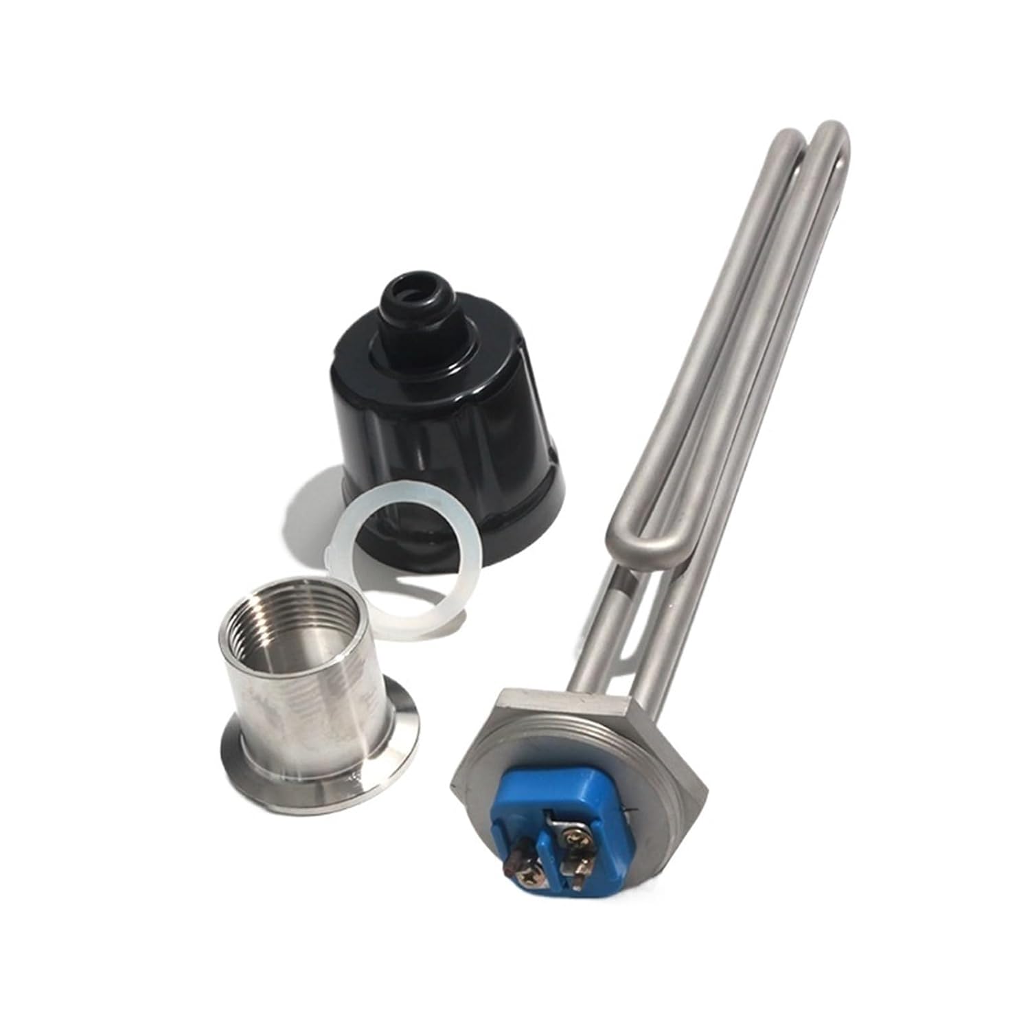 DN25/1 inch 32mm Electric Bend Heating Element 120V 240V Immersion Heater Resistance for Water Tank 2.5KW 3.5KW 4.5KW