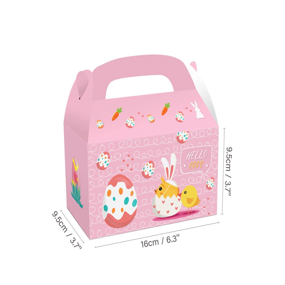 Scatole Regalo Pasqua A Forma Di Bibbia - 12 Pezzi Con Nastri - Decorazioni Fai Da Te Religiose