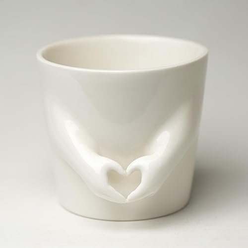 Miniatura 7 de Creations - Taza con una pequeña taza de café, taza de cerámica para café y chocolate caliente, cereal, tazón de fruta, taza de 12 onzas, la mejor