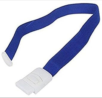 Elastic Arm Tourniquet band with Plastic Buckle (Blue)
