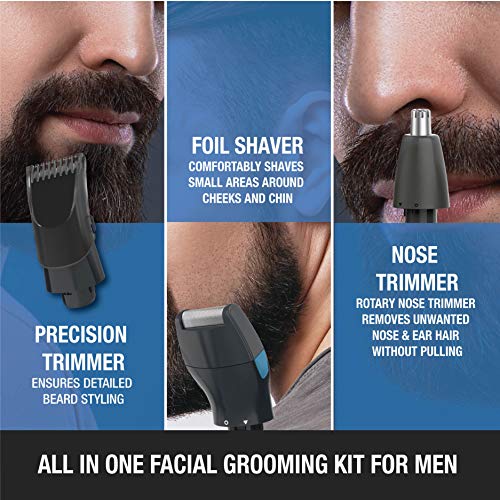 Image of Havells GS6351 Battery Operated Men's Personal Groomer (Grey)