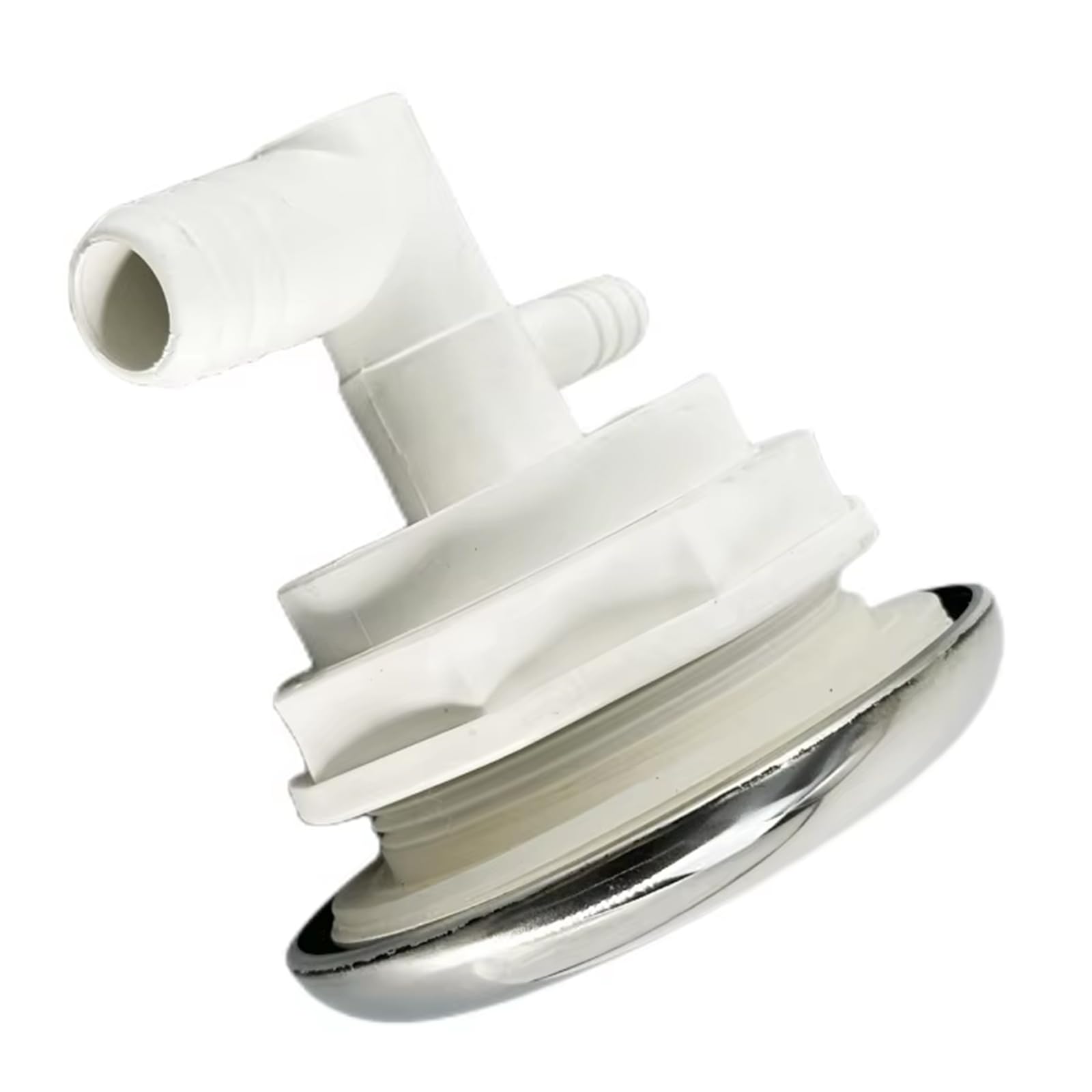 Pressures Hydrotherapy Bath Jets Nozzle Stainless Steel Construction for Spa Tubes Pools Easy Installation Stainless Steel Fitting