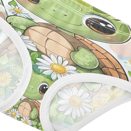 Cute Sea Turtles Daisy Toddler Girls's Underwear 2T 202b89094