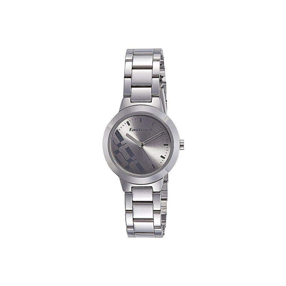 Fastrack Hitlist Quartz Analog Silver Dial Stainless Steel Strap Watch for Girls-NP6015WM01 (B07ML2NQLP) Amazon Price History, Amazon Price Tracker