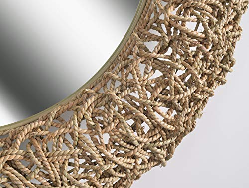 Kenroy Home Seagrass Mirrors, Medium, Natural Rope - Image 7