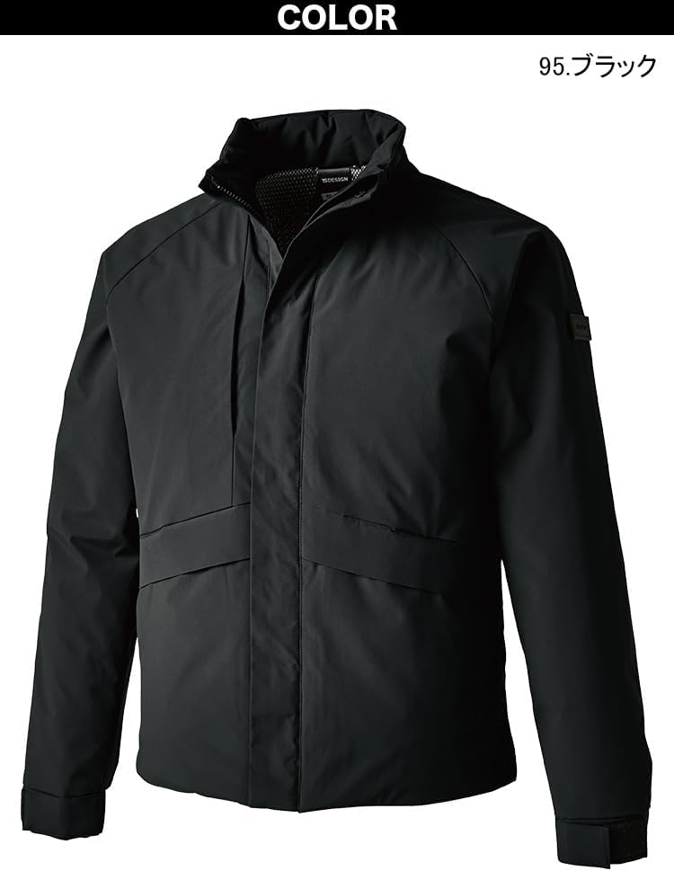 秋冬 TS Design 84736 ファイバーダウンジャケット 防寒着 軽量 中綿 ユニフォーム 作業服 S-4L<037-
