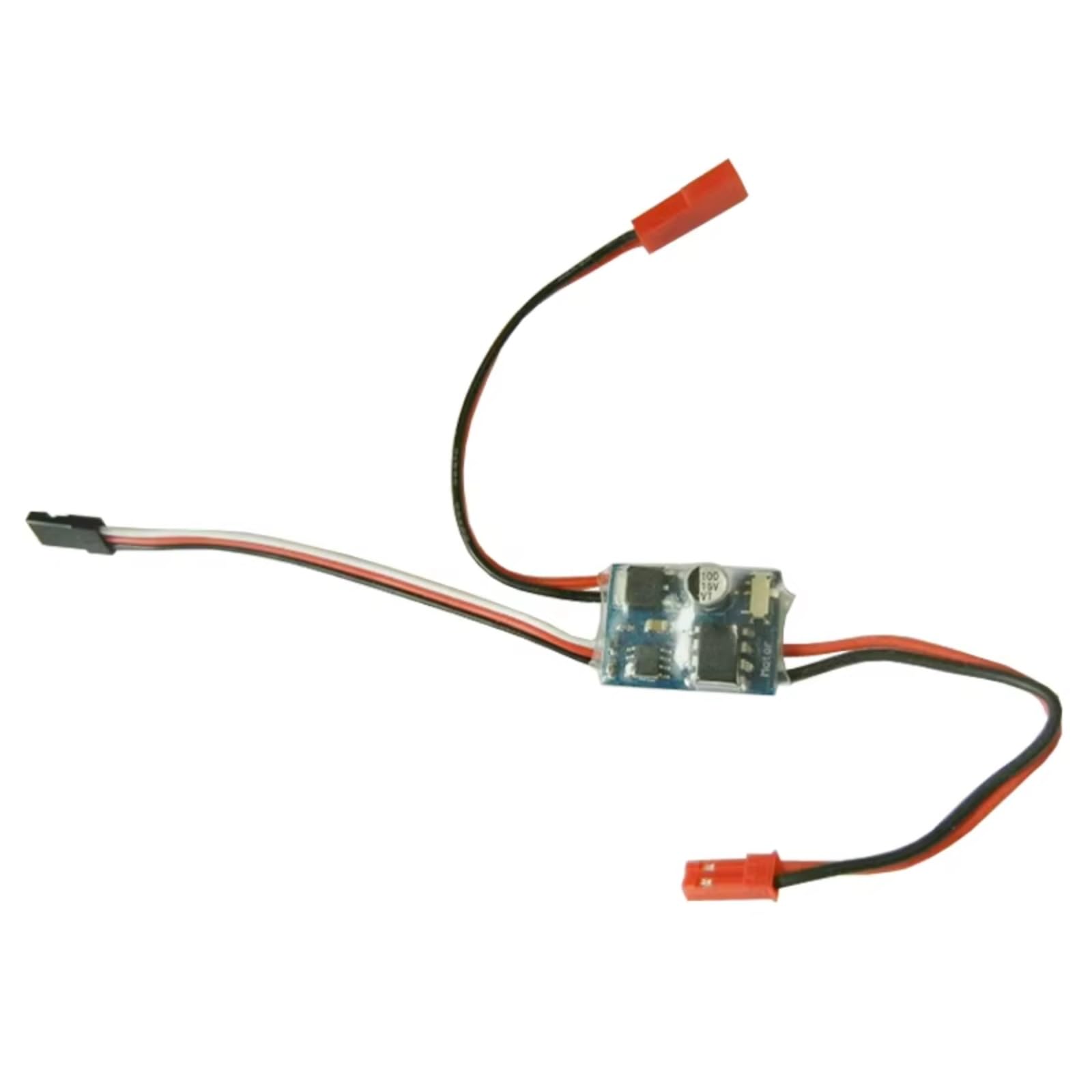 para Mini 1 Uds 6-14V 2-3S 5A ESC Bidireccional Cepillado con Interruptor Modo Freno Protección Sobrecarga 27x20mm Tamaño RC Modelo Motor Coche RC Cepillado Esc