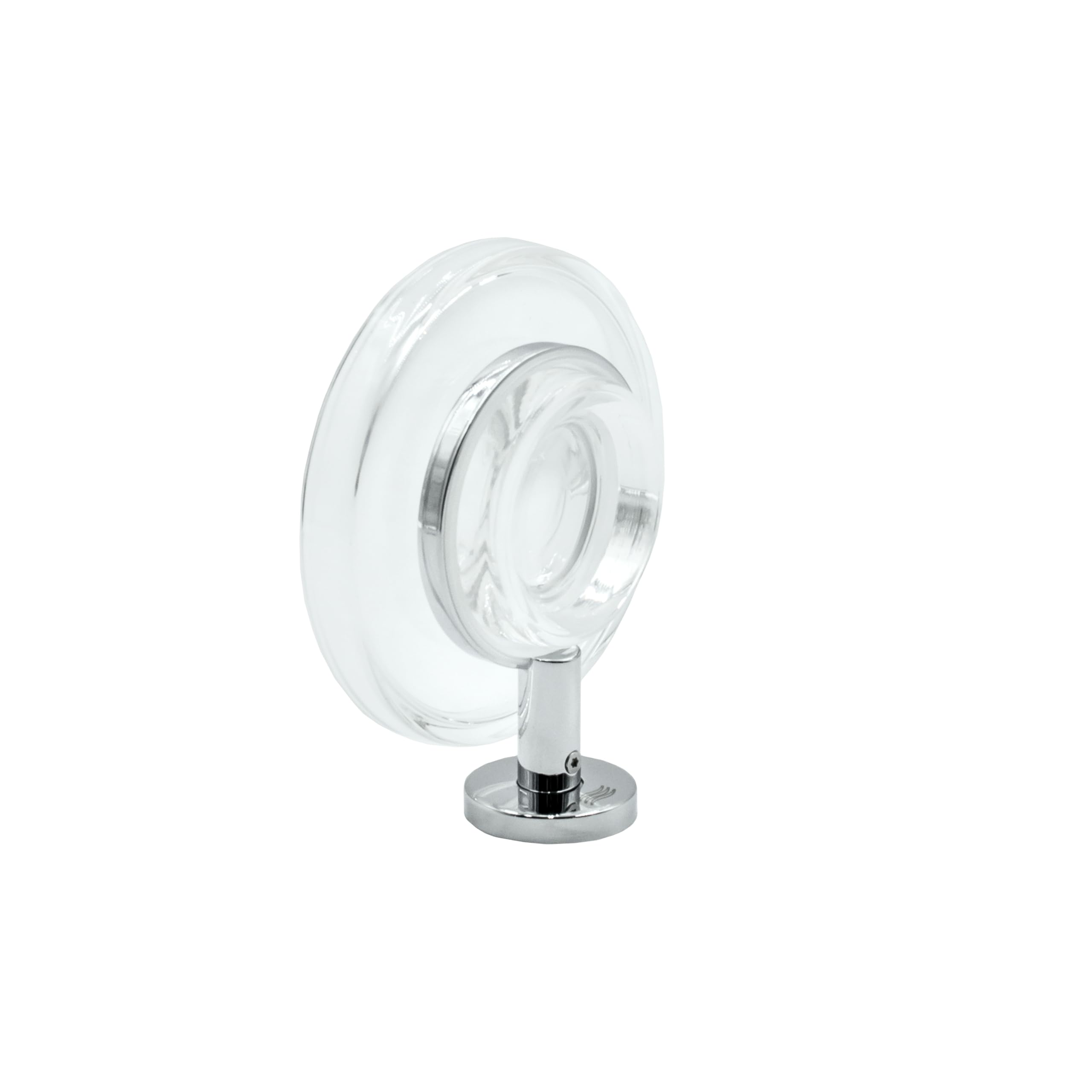 INDA A24110CR03 Jabonera One de Pared, Plateado, L.13 x P.14,4 x H.5 cm