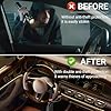 Steering Wheel Lock Car Steering Wheel Locks Seat Belt Lock Anti Theft Car Security Device with 3 Keys, Easy to Lock or Unlock Fits Most Vehicles Trucks SUV Vans (Black) #3