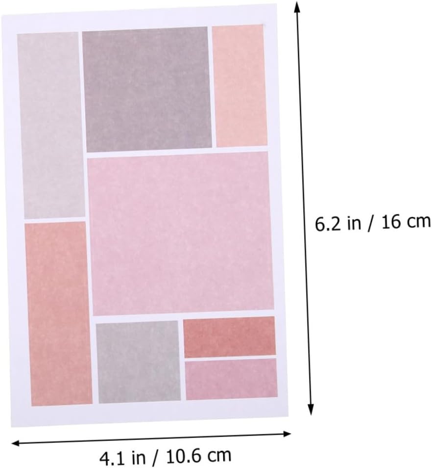 32 Pcs Paper Classification Stickers Color Label Set image 2
