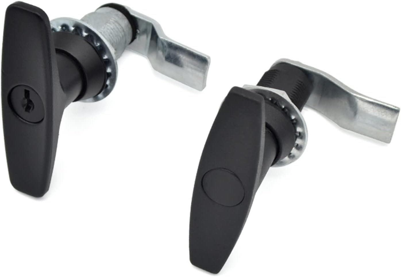 E3 Series Vise Action Powder Coated Zinc Alloy Cam Lock/Key Operated Compression Latch 1Pcs (Color : Non-locking)