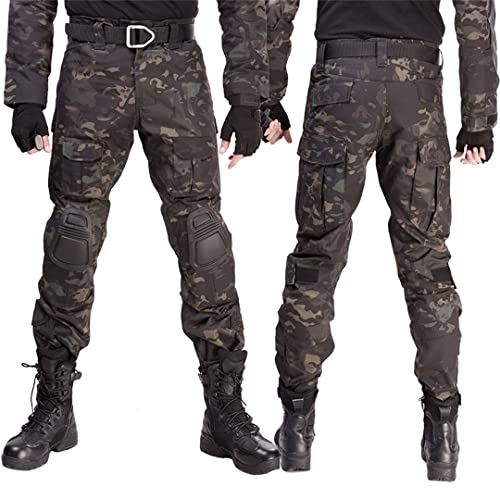 Camisa pantalones de tácticas militares con protección ripstop reforzada