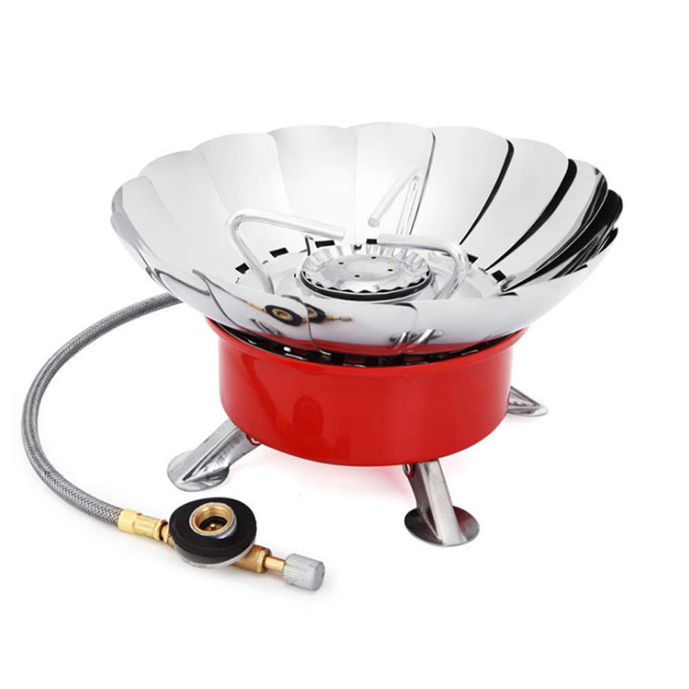 Brasero gaz propane portable et réchaud de camping compact avec sac