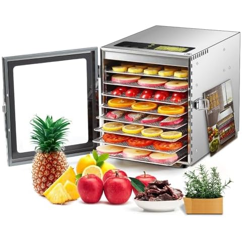 Cercker Food Dehydrator 8 Trays Cover