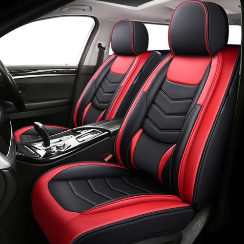 Image of 2 Pcs Front Car Seat Covers Fit for Volkswagen Tiguan Limited 2017-2018
