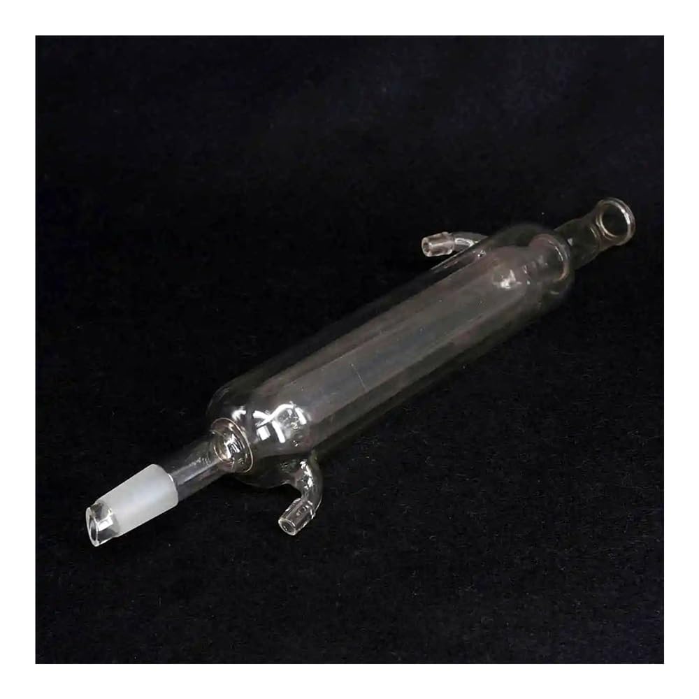 Attrezzature e forniture di laboratorio Condensatore dritto in vetro borosilicato a doppio strato con giunto 200/300/400 mm #19#24#29