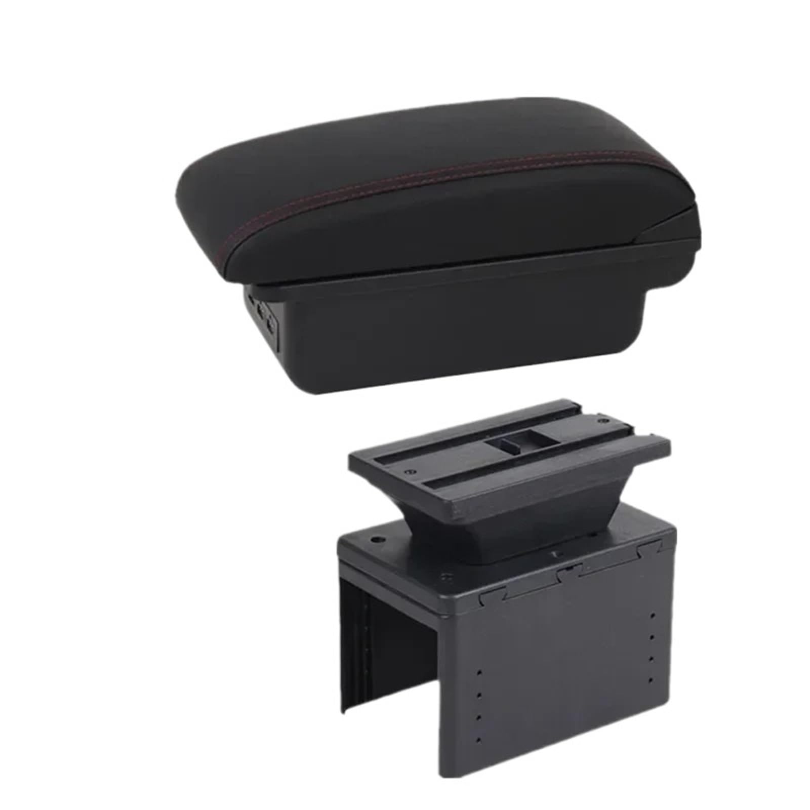 Car Armrest Box For For Fiesta MK8 Armrest Box Center Console