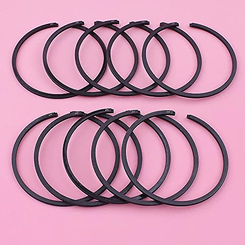Segments de piston pour tronçonneuse MS290 BR400 assurant une compression maximale