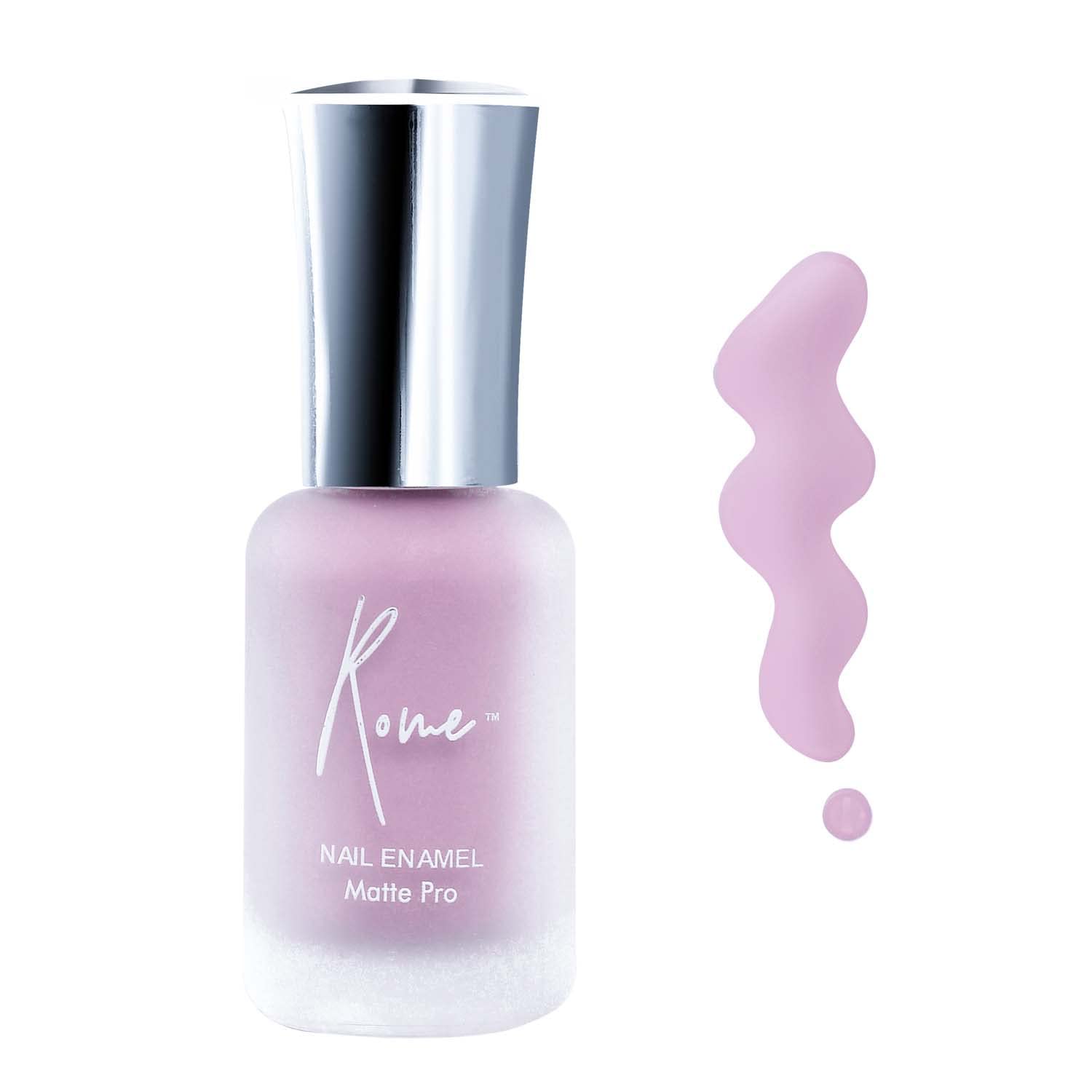 Rome Matte Pro Nail Paint | Velvet Matte Finish | Long Wear | Paraben-Free & Cruelty-Free | Soft-Touch Nail Enamel for Everyday Elegance-image-7