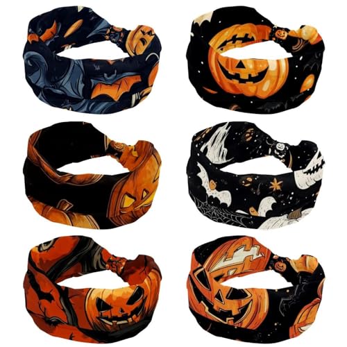 Bandeau Halloween sans couture pour femme : serre-tête élastique et antidérapant torsadé