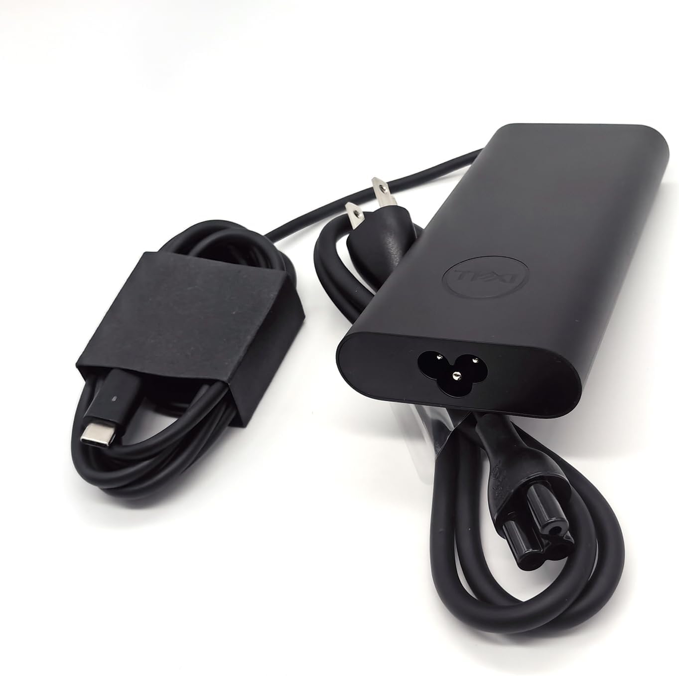 Dell Laptop Charger GAN 130W USB C Type C AC Adapter,Alienware X14 X14 R2, Inspiron 16 Plus 7620 7630, Precision 3470 3480 3570 3571 3580 3581 5470 5480 5570 AC Charger, Balck, HA130PM170