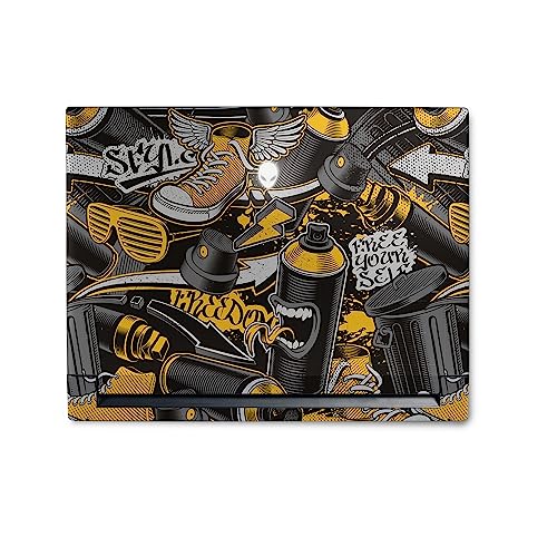 Image of MightySkins Skin Compatible with Alienware M18 R1 (2023) Full Wrap Kit - Yellow Hip Hop | Protective, Durable, and Unique Vinyl Decal wrap Cover | Easy to Apply & Change Styles | Made in The USA