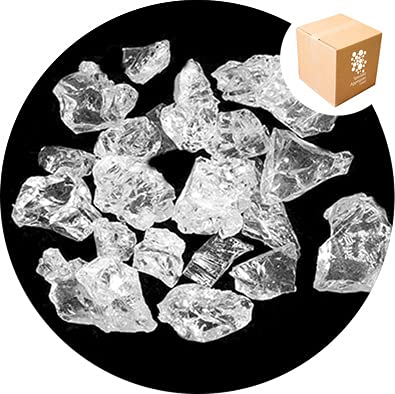 Specialist Aggregates ® - 15kg Enviro Glass Gravel - Clear Crystal - Decorative Gravel/Stones | Weddings | Events | Memorials | Photography | Home | Garden | Vases | Art | Craft | UK