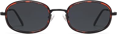 Retro Oval Sunglasses for Women Men Trendy Large Round Y2k Sunnies AP3681