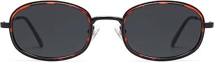 Retro Oval Sunglasses for Women Men Trendy Large Round Y2k Sunnies AP3681