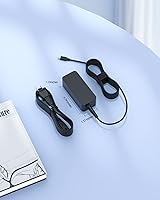 Vista 5 de Cargador de portátil USB C de 45 W apto para Lenovo Chromebook Cable adaptador de fuente de alimentación