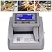 Money Detector Machine, HD LCD Display Denomination Bill Detector with MG, UV, IR, MT Counterfeit Detection, Portable Handle Cash Checker for Small Commercial or Personal Home Use (US Plug)