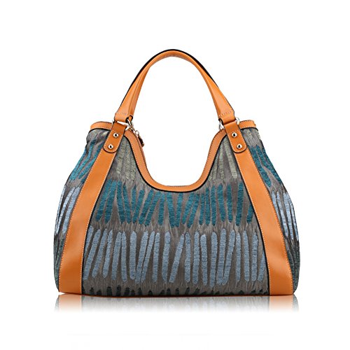 Sac à main en toile femme : le grand sac à bandoulière léger qui allège vos journées