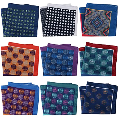 Petit mouchoir carré grand dot et pochette de costume haut de gamme