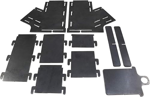 Miniatura 3 de Camping Survivalist Prepper Flat Pack Mini Estufa de cohete