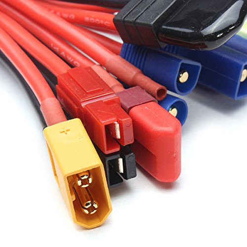 KINGDUO Wielofunkcyjny kabel do ladowania wagi XT60 EC3 EC5 TRX T Wtyk JR FUTABA Anderson Adapter