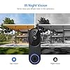 1080p Wireless Cameras & Monitor Video Doorbell Camera for Home Security, Pet dog Monitor, Cloud Storage, AI Human Detection, Night Vision, Two Way Audio, Indoor Outdoor Surveillance, 2.4G Wi-Fi Only #3