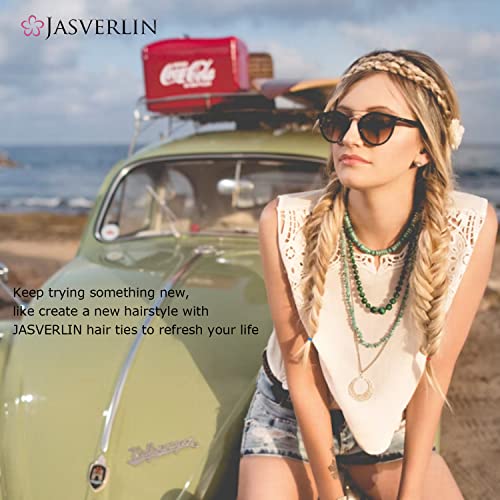 Jasvrelin 2000 Pcs Multicolor Rubber Bands, Tiny Hair Elastics Rainbow Small Braid Bands Baby Hair Elastics For Infants No Snag #TOP7