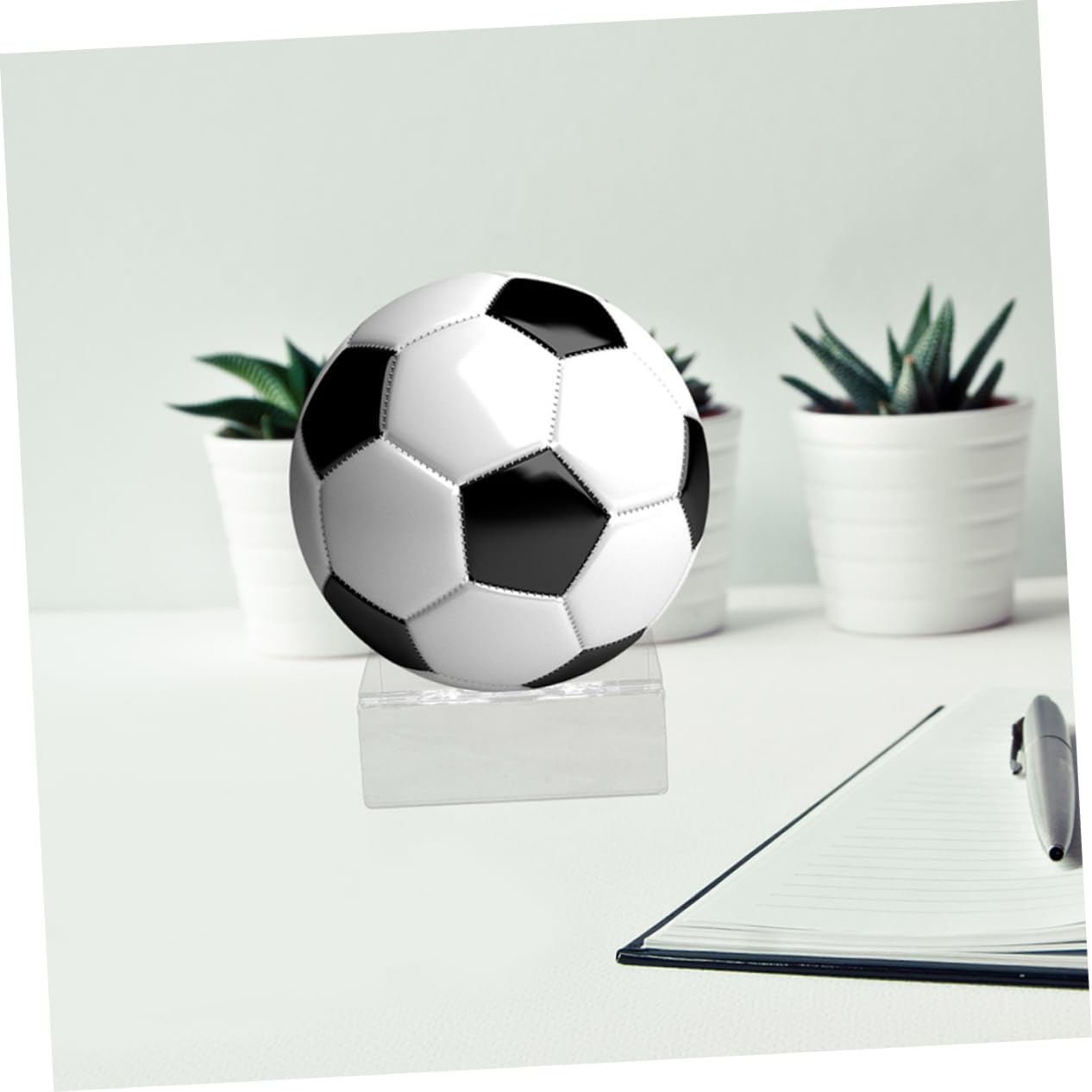 Acrylic Ball Display Stand Transparent Pedestal Holder for Basketball Soccer Volleyball and Bowling Balls Multifunctional and Stylish Acrylic Design for Enhanced