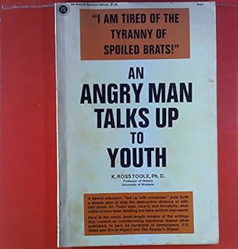 Paperback An Angry Man Talks Up to Youths Book