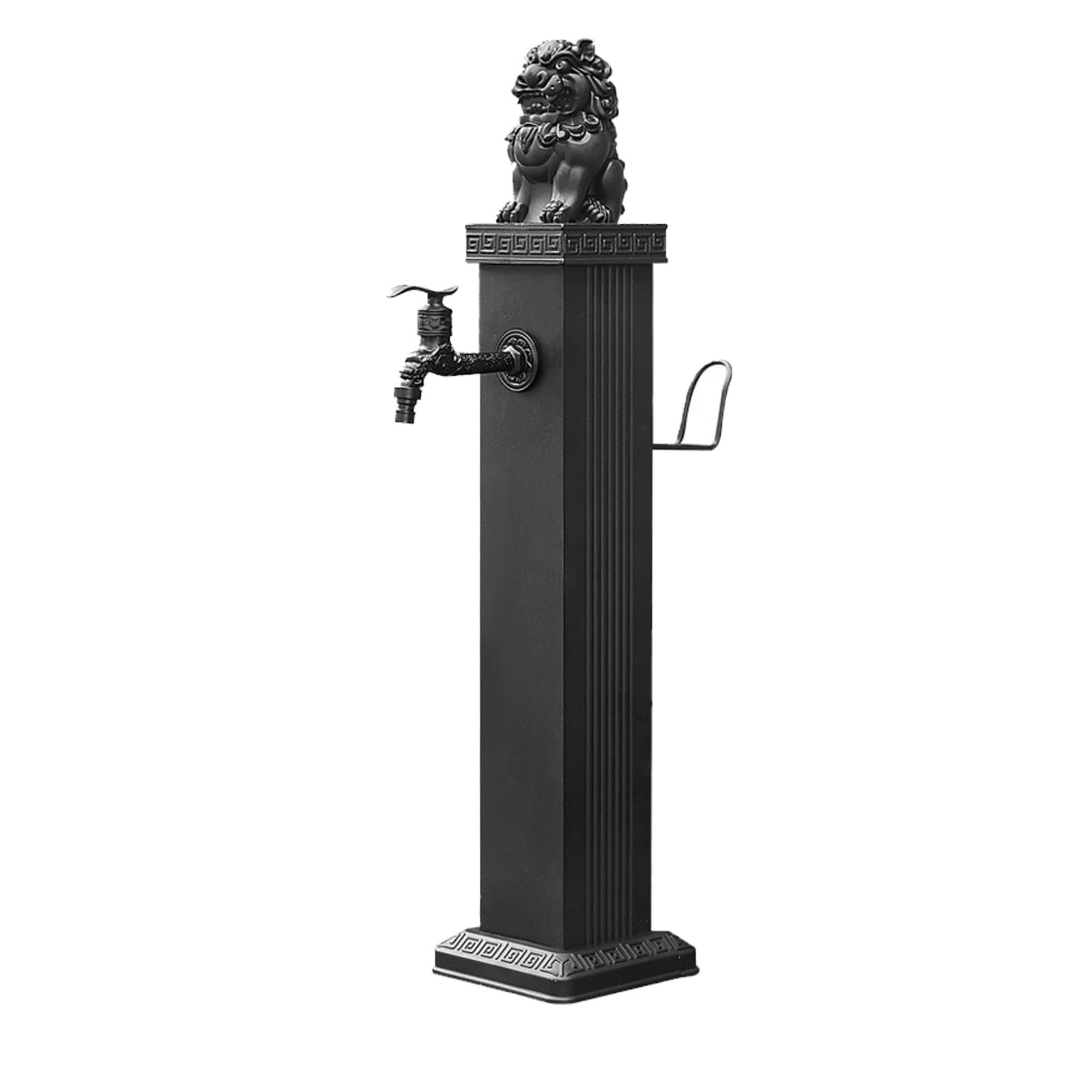 Colonne d'eau de jardin contre les tuyaux emmêlés avec borne verticale 76 cm