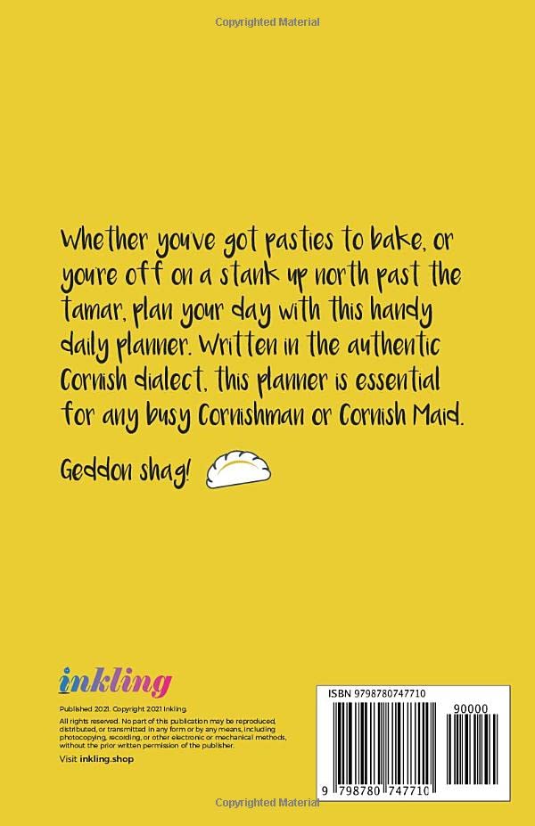Wasson Dreckly?: Cornwall Themed, Funny Daily Planner and To Do List Notebook for Busy Cornishmen and Cornish Maids - Image 2