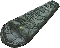 Guepardo, Saco de Dormir, Ultralight, Poliéster de , Temperaturas 5°C a 15°C, Compacto e Confortável, Ideal para Camping e Aventuras ao Ar Livre, Verde