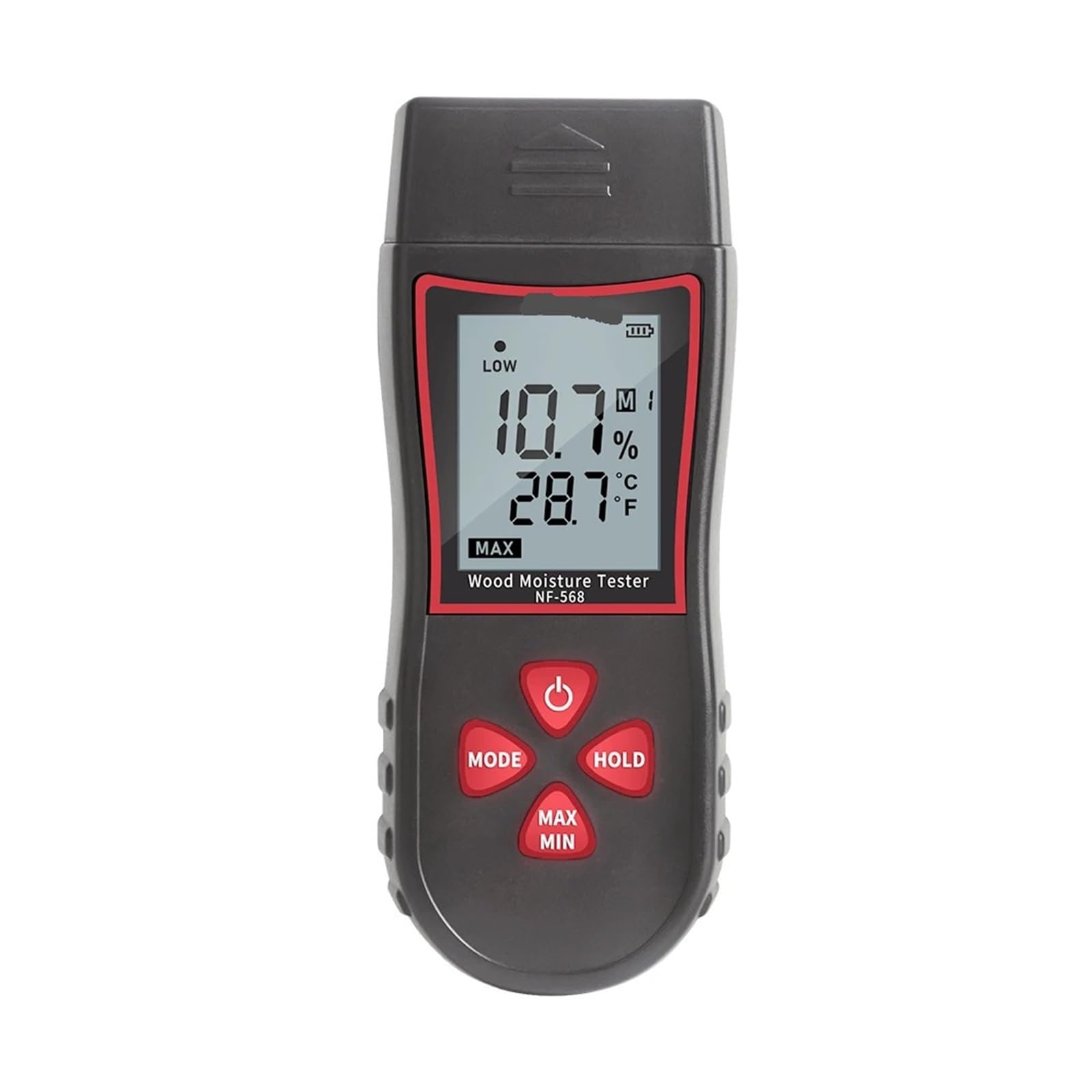 Amrttwy 1 Moisture Meter, Moisture Meter, Handheld Mini Wood Conversion Digital Lcd Lumber Damp Detector Tester