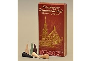 Knox Fruity German Christmas Incense Cones Variety Pack