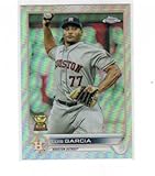 2022 Topps Chrome Refractor #12 Luis Garcia Houston Astros Baseball NM-MT